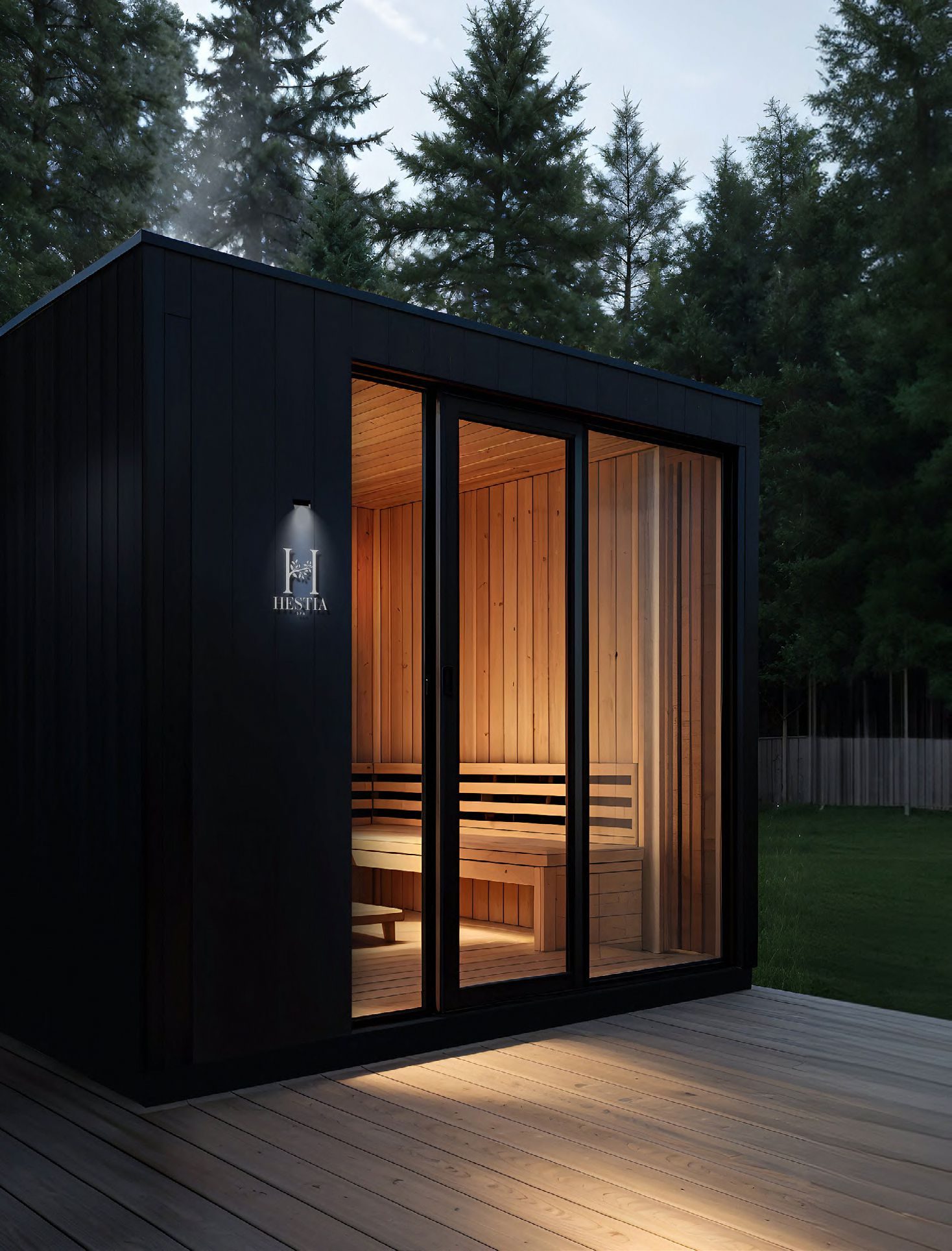 Sauna Tethys — vue 3